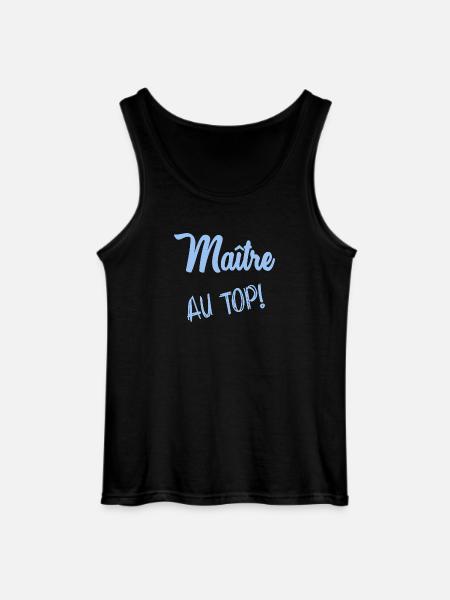 MASTER. MASTER - Gildan Men’s Tank Top - black