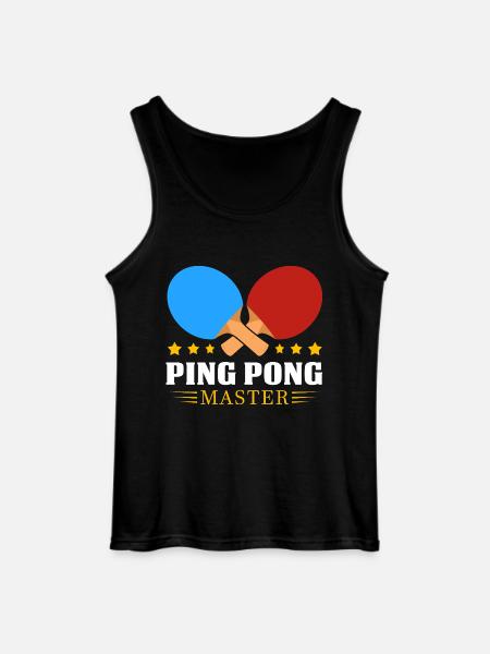 Ping-pong - Débardeur Gildan Homme - noir