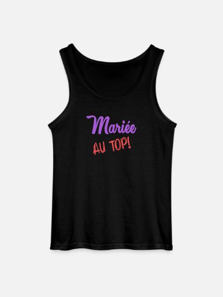MARIEE - Débardeur Gildan Homme - noir