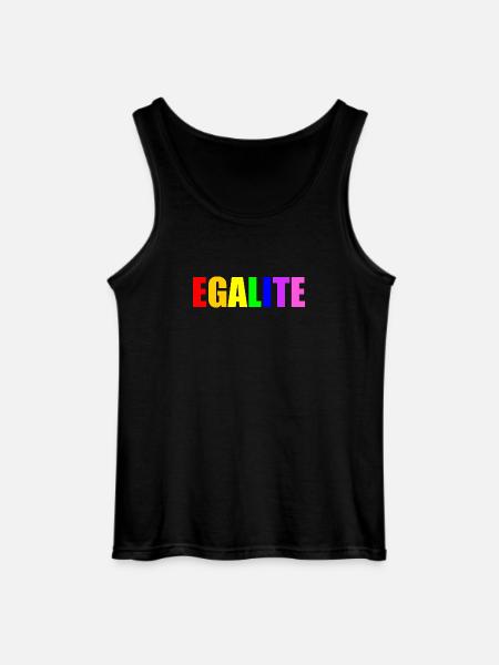 Equality - Gildan Men’s Tank Top - black