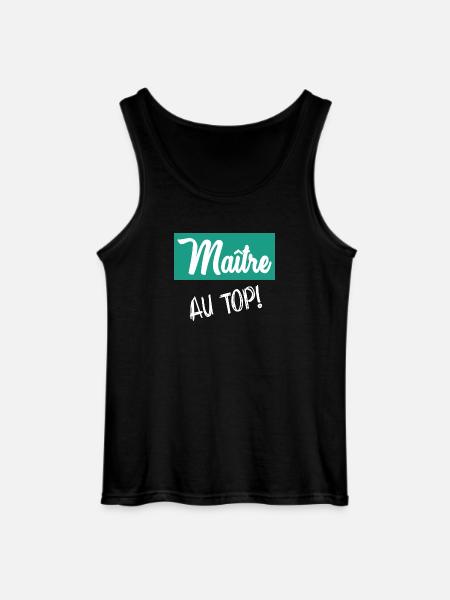 MASTER. MASTER - Gildan Men’s Tank Top - black