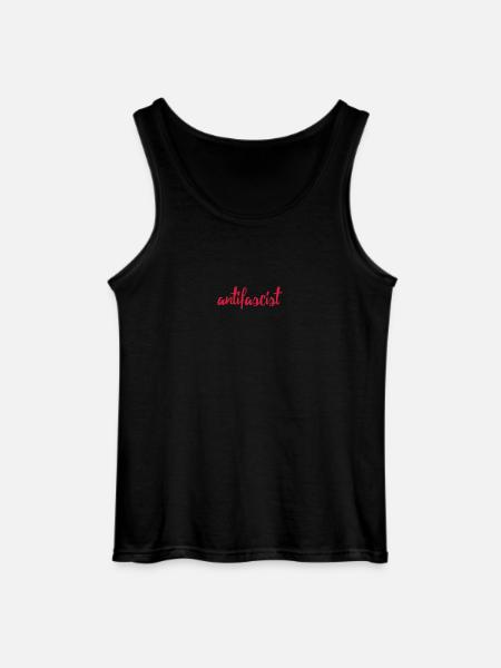 Always Antifascist - Gildan Männer Tank Top - Schwarz