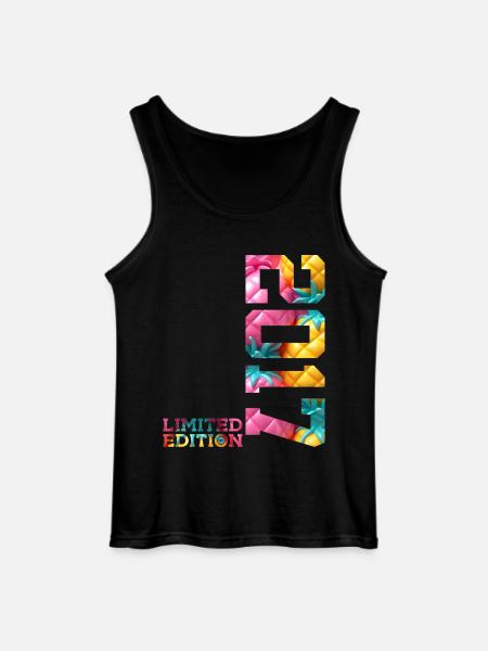 9TH BIRTHDAY LIMITED EDITION 2017 - Gildan Men’s Tank Top - black