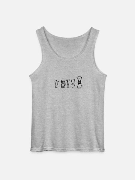 Alternative Coffee - Gildan Men’s Tank Top - sports grey