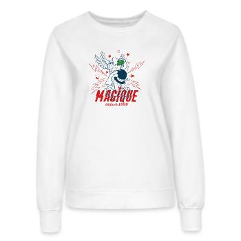 Asterix & Obelix Magique 1959 Outline Design - Frauen Sweatshirt - Weiß - Vorne - AI Model Female 172 dark (172cm)