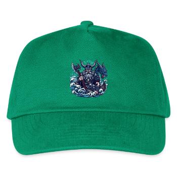 Viking Logo - Kids’ Baseball Cap - green - Front
