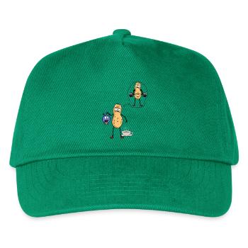 Peanut Morning Grouch Early Bird Bodybuilder - Kids’ Baseball Cap - green - Front