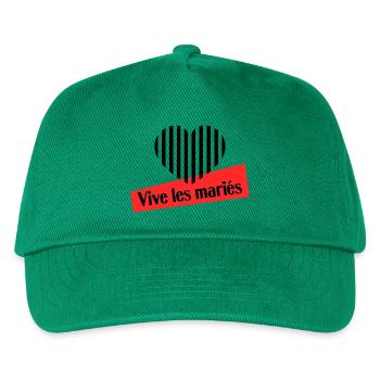 VALENTINSTAG. Junggesellinnenabschied. ICH LIEBE DICH. ICH LIEBE DICH. LIEBE - Kinder Basecap - Grün - Vorne