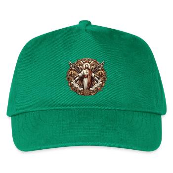 Jesus Christ Logo - Kids’ Baseball Cap - green - Front