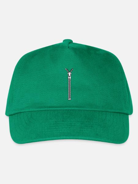 Zipper - Kinder Basecap - Grün