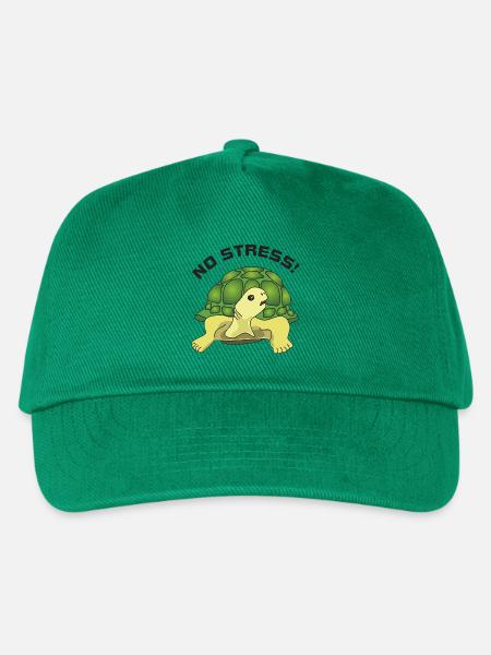 no stress - Kinder Basecap - Grün