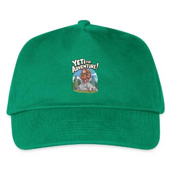 Yeti For Adventure - Kids’ Baseball Cap - green - Front