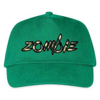 zombie - Kinder Basecap - Grün - Vorne