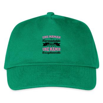 Gift for Grandma - An Exceptional Granny - Kids’ Baseball Cap - green - Front