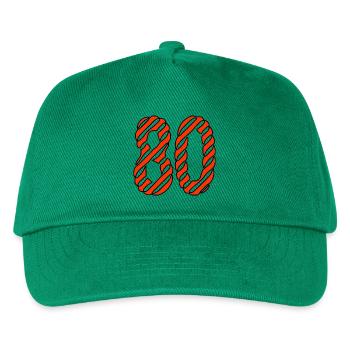 ANNIVERSARY. HAPPY BIRTHDAY. HAPPY BIRTHDAY. - Kids’ Baseball Cap - green - Front