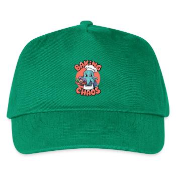 Baking Chaos - Kids’ Baseball Cap - green - Front