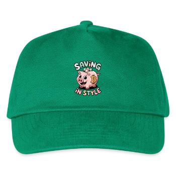 Saving In Style - Kids’ Baseball Cap - green - Front