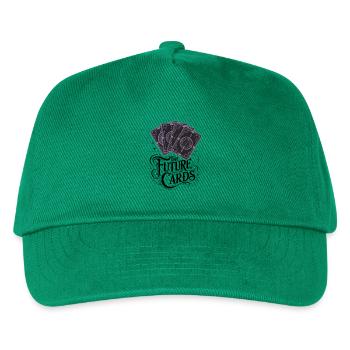 The Future Is In The Cards - Kids’ Baseball Cap - green - Front