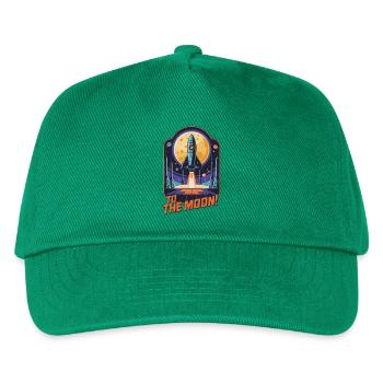 To The Moon - Kids’ Baseball Cap - green - Front
