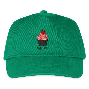 Muffin - Kinder Basecap - Grün - Vorne