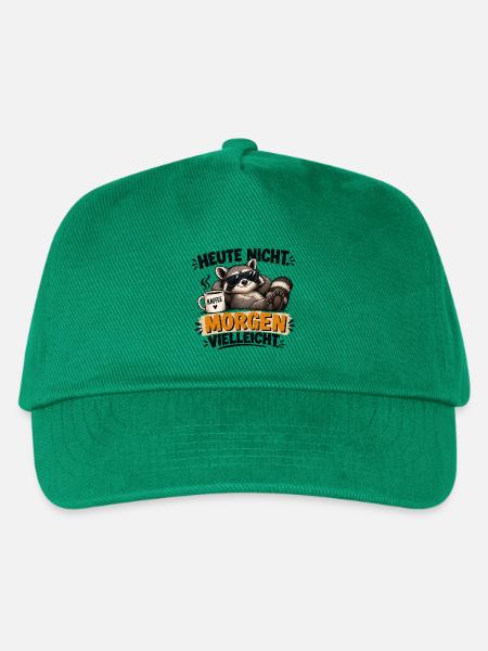 „Lustige Sprüche & kreative Designs“. - Kinder Basecap - Grün