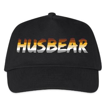 HUSBEAR GAY LGBT PRIDE Bear Community - Kinder Basecap - Schwarz - Vorne