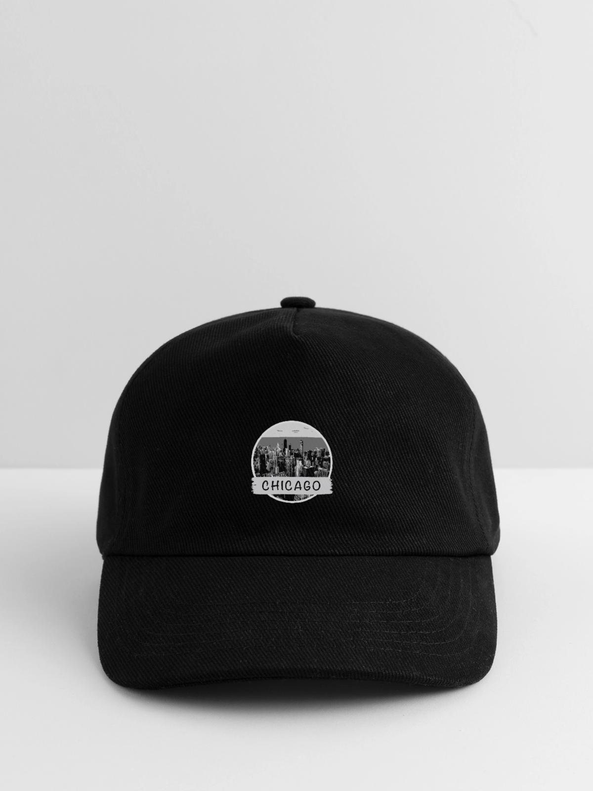 Chicago City - Kinder Basecap - Schwarz - Vorne