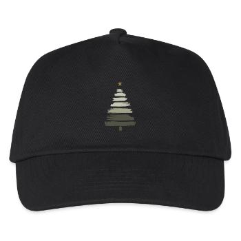 Christmas Tree - Kids’ Baseball Cap - black - Front