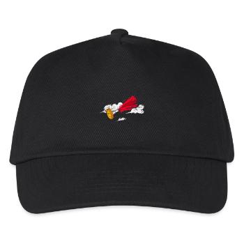 Flinker Indiaca Turnierspieler - Kinder Basecap - Schwarz - Vorne