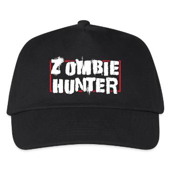 Zombie Jäger - Kinder Basecap - Schwarz - Vorne