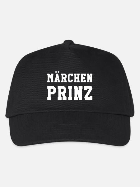 Märchenprinz - Kinder Basecap - Schwarz