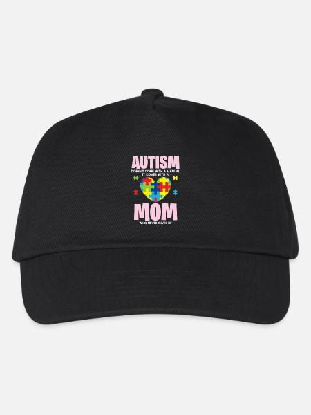 Autismus - Mama Ist Stolz - Kinder Basecap - Schwarz