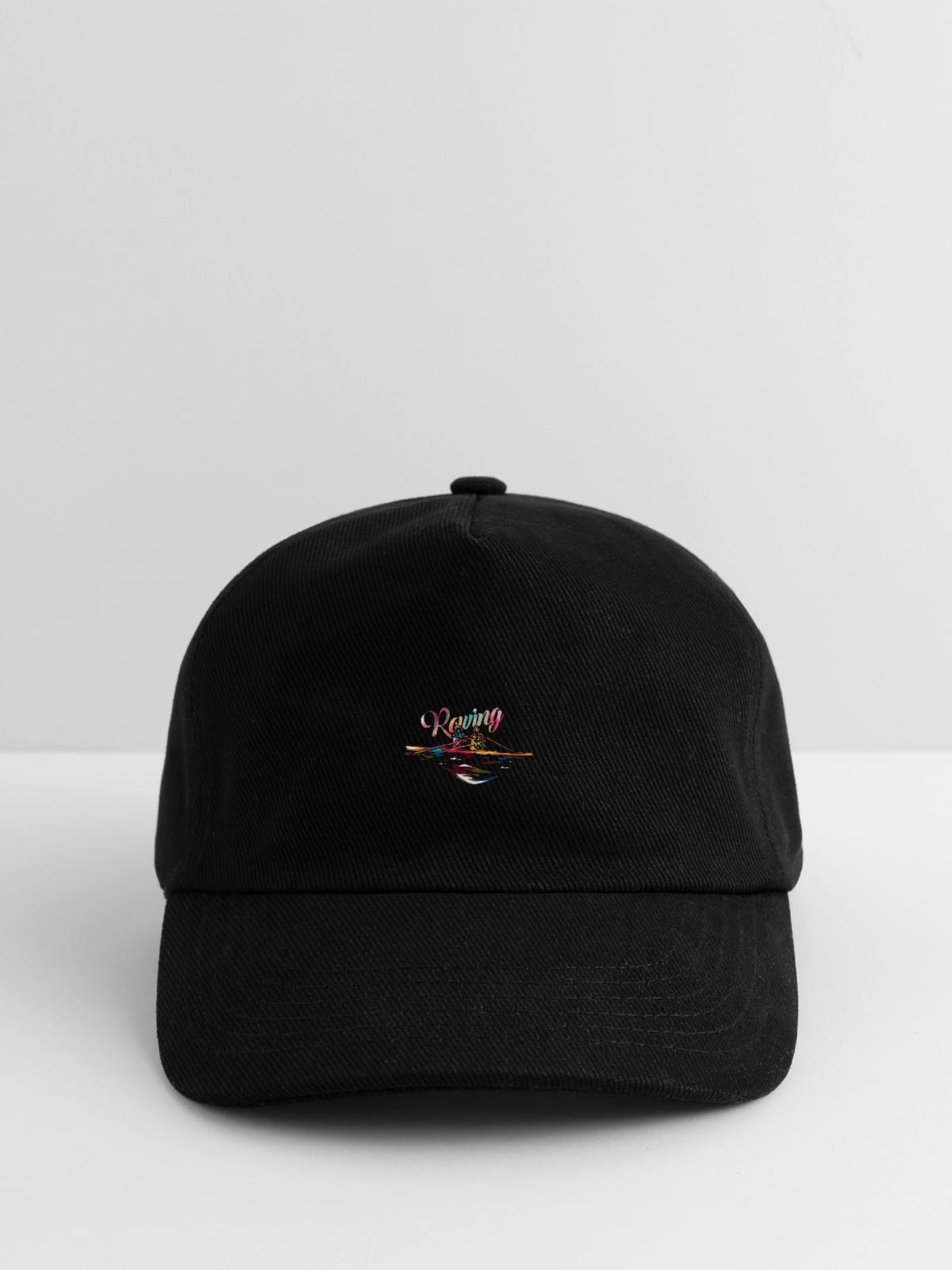 Furchtloser Ruderer Regattabahn - Kinder Basecap - Schwarz - Vorne