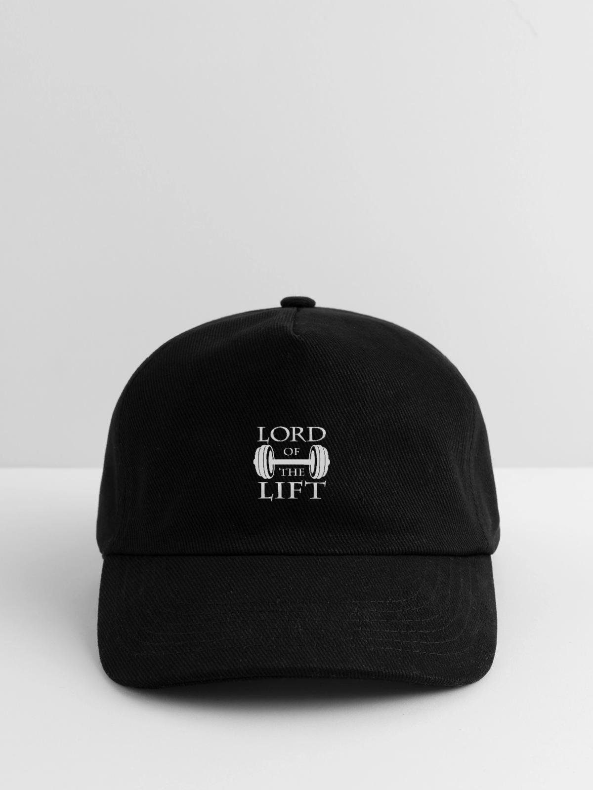 Hantel - Kinder Basecap - Schwarz - Vorne