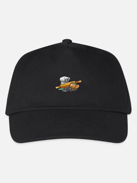 Fleißiger Bäcker Handwerkskunst - Kinder Basecap - Schwarz