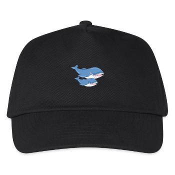 Wale - Kinder Basecap - Schwarz - Vorne