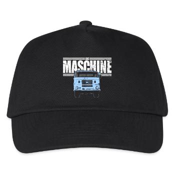 W50 - Die Maschine - Kinder Basecap - Schwarz - Vorne