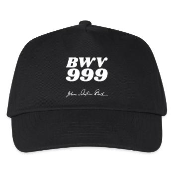 Johann Sebastian Bach BWV 999 - Kids’ Baseball Cap - black - Front