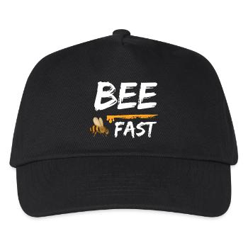 bee fast bees honey - Kinder Basecap - Schwarz - Vorne