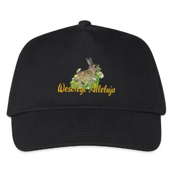 Wesołego Alleluja Frohe Ostern - Kinder Basecap - Schwarz - Vorne