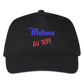 MISTRESS - Kids’ Baseball Cap - black - Front
