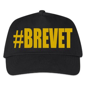 FERRY. BACCALAUREAT. PATENT. DNB. EXAMINATION. WELL DONE - Kids’ Baseball Cap - black - Front