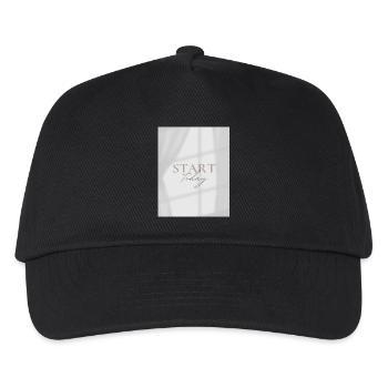 START TODAY - Kinder Basecap - Schwarz - Vorne
