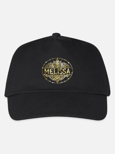 Melissa - Kinder Basecap - Schwarz