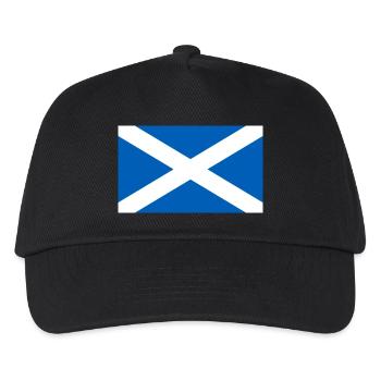 Schottland - Kinder Basecap - Schwarz - Vorne