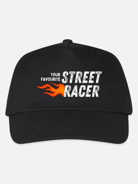 Dein Lieblings-Street-Racer - Kinder Basecap - Schwarz