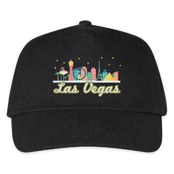 Las Vegas Strip - Kinder Basecap - Schwarz - Vorne