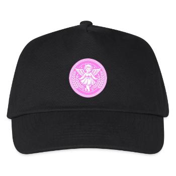 Guardian Angel Logo - Kids’ Baseball Cap - black - Front
