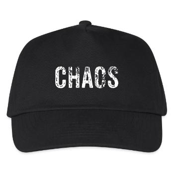 Chaos - Kinder Basecap - Schwarz - Vorne
