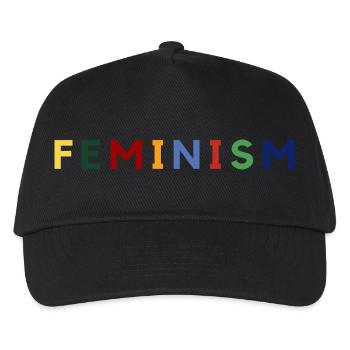 Feminism - Kinder Basecap - Schwarz - Vorne